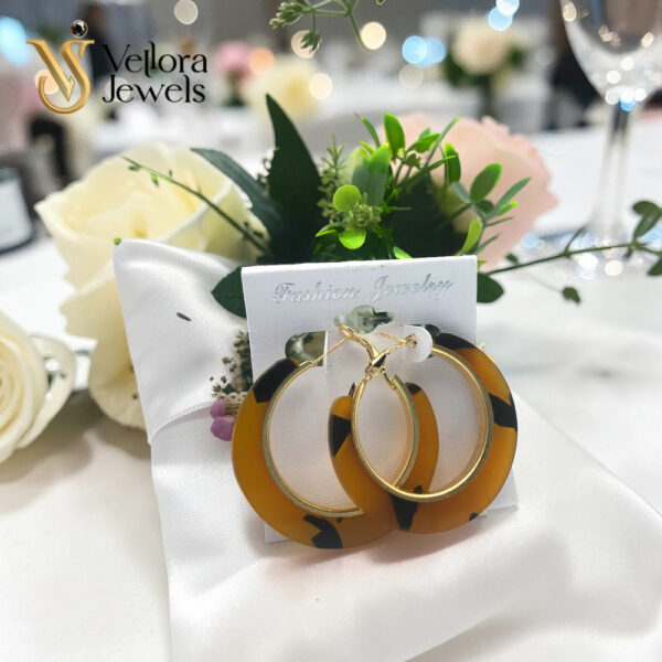 Soldier Design Round Earrings for Women Girls