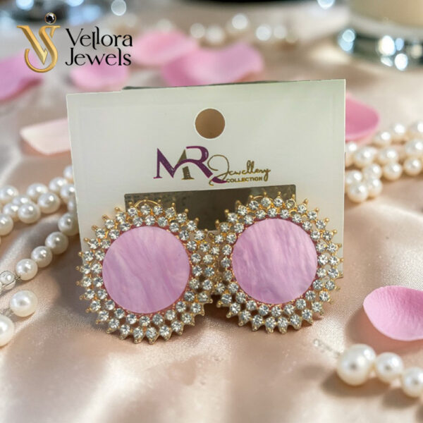 Kundan Stud Earrings for Women Girls