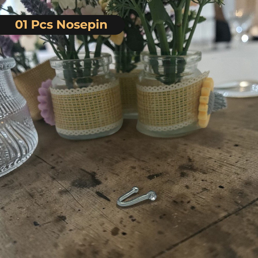 1 Pc Non-Piercing Nose Ring for Women Girls - Image 2