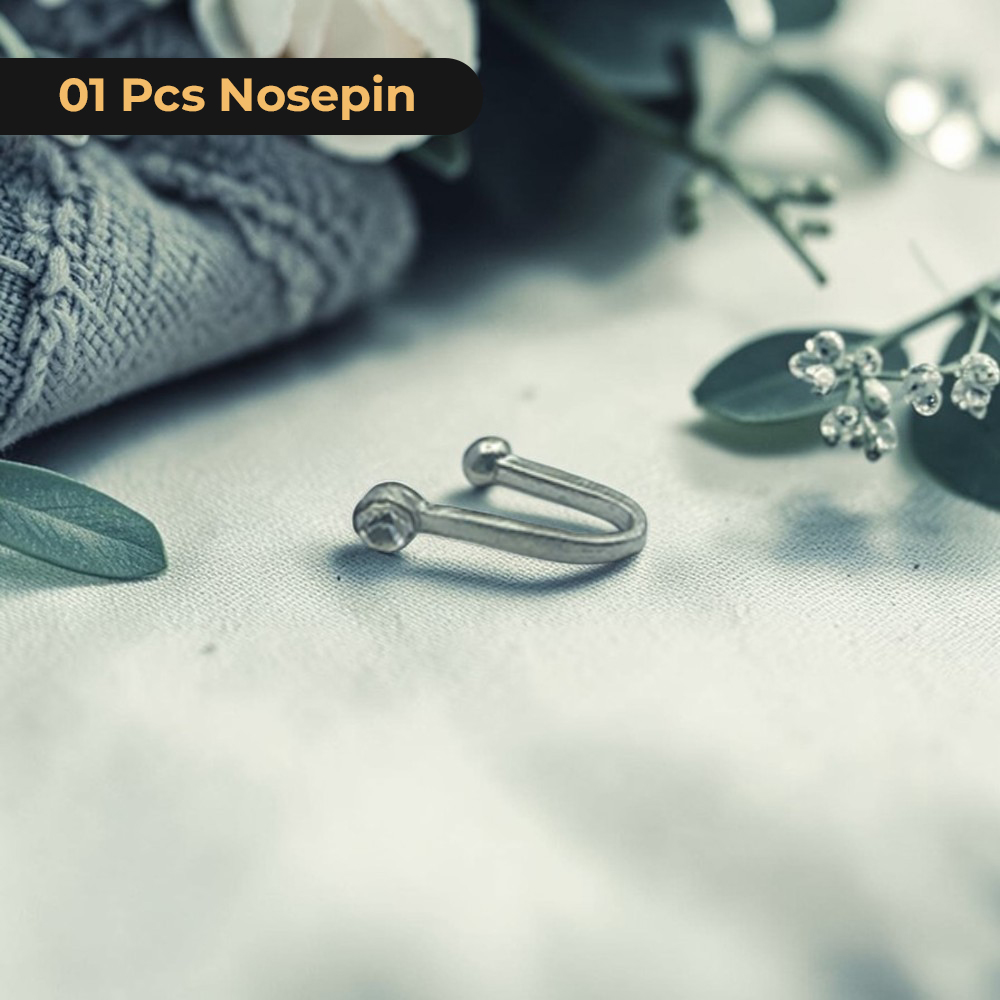 1 Pc Non-Piercing Nose Ring for Women Girls - Image 3