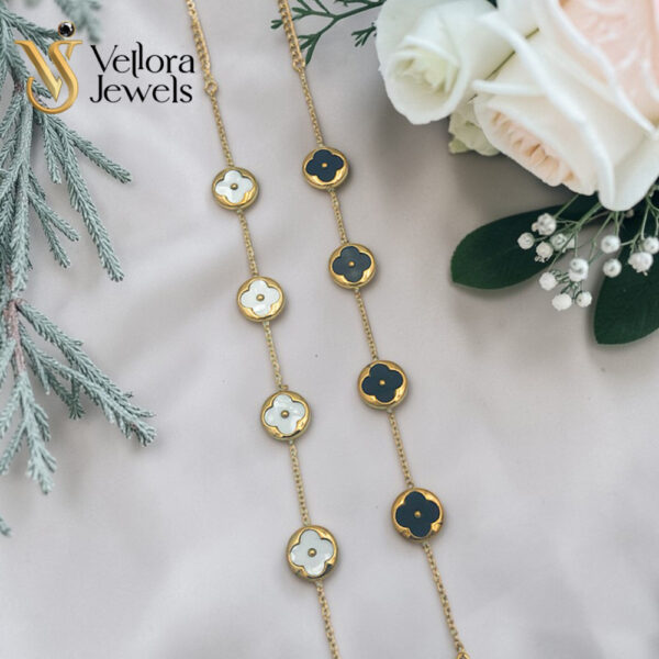 Clover Flower Bracelet for Women Girls