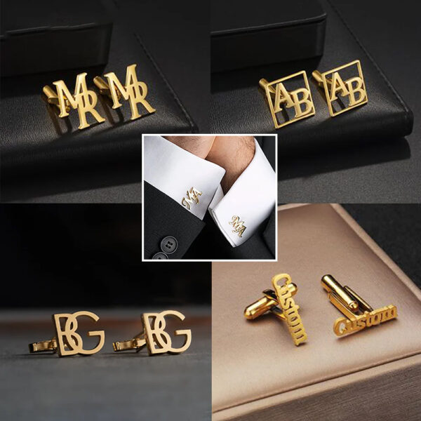 Customized Name Cufflinks for Men