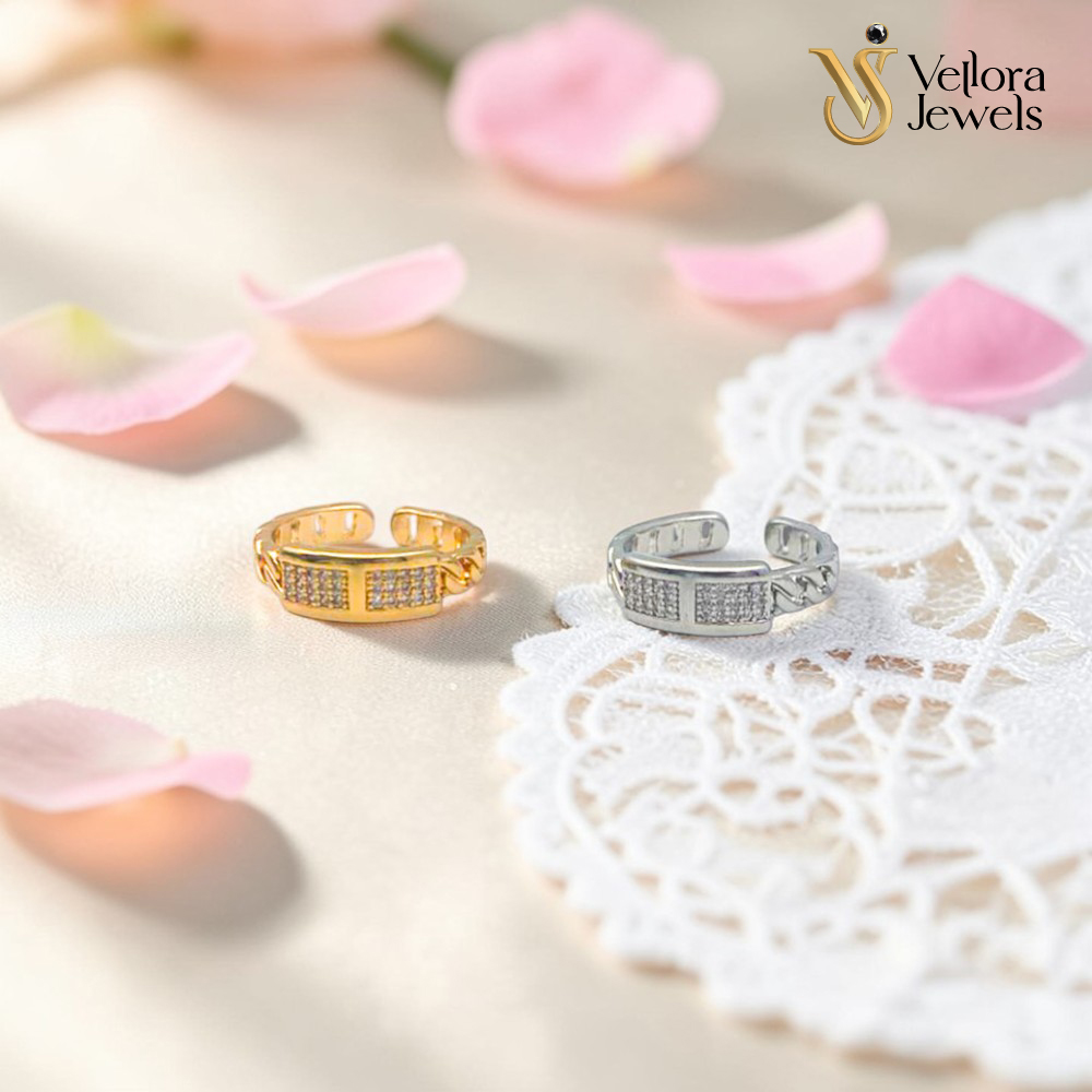 Luxury Adjustable Ring for Women Girls