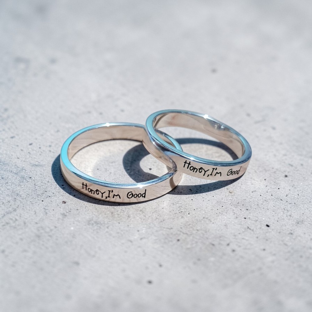 Customized Name Ring Stainless Steel - Image 4