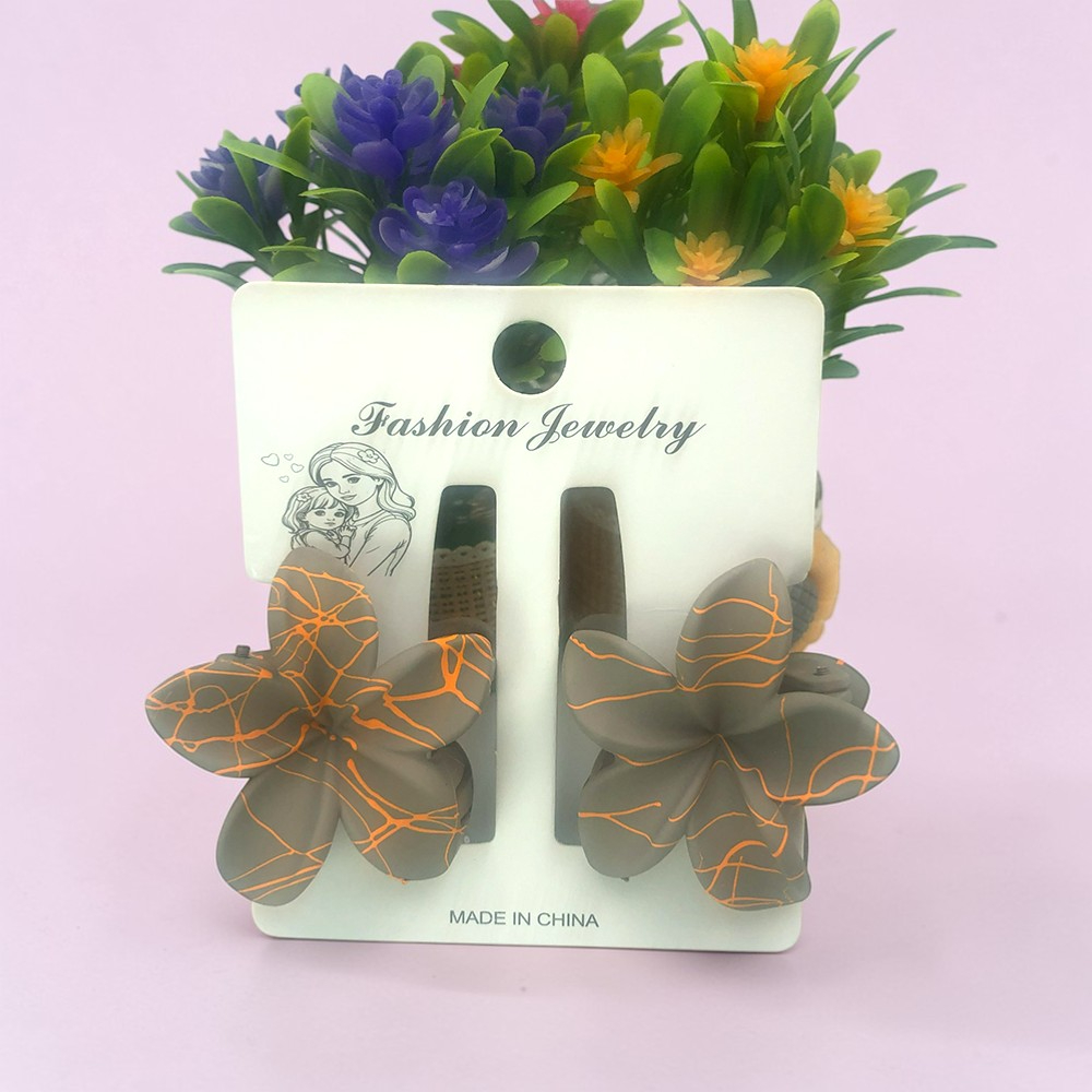 2 Pcs Small Tulip Hair Clutcher for Girls & Women - Image 3